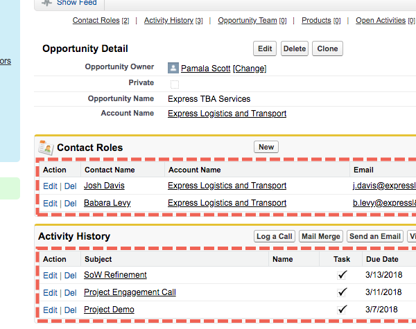 Salesforce Automated Activity Capture CRM Data Entry